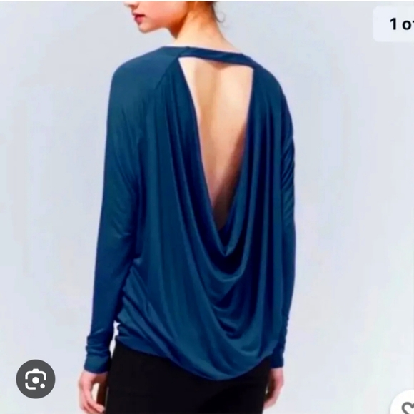 Wilfred Tops - Wilfred Draped Open back Blouse
